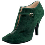 Suede ankle boots, Emporio Armani.