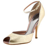 Leather pumps, Missoni.