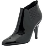 Patent leather ankle boots, Valentino.