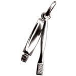 Sterling-silver White Teeth charm set, Links of London.