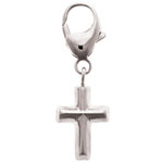 Sterling-silver cross charm, Paloma Picasso for Tiffany & Co..