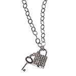 Silver-plated necklace, Express Design Studio.