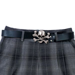 Leather belt, JC Penney.