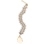 Sliver and citrine drop necklace, A.V. Max.