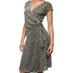 Rayon-matte-jersey dress, Ann Taylor