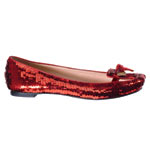Sequined shoes, Emporio Armani.
