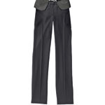 Stretch wool pants, Hache.