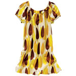 Silk-wool dress, Orla Kiely.