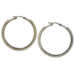 Gold filled earrings with Swarovski crystals, Viv & Ingrid.