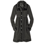 Black coat, Anna Sui.