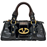 Patent leather bag, Valentino.