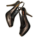 Peep-toe slingbacks, Via Spiga.