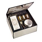 Bath foam blending set with three 10ml essential oil blends, Abahna.