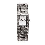 Stainless-steel royal watch with pav, D&G.