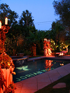 The lush setting of Jorian Hill set the tone for a relaxing evening under the stars.