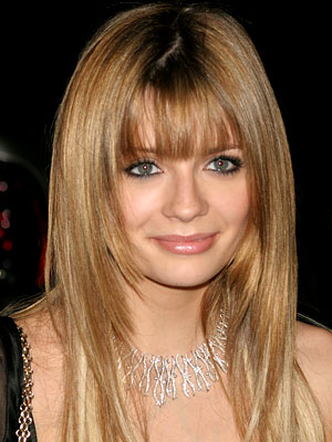 Mischa Barton sedu hairstyles with bangs