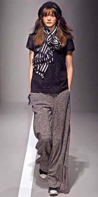 13. Strut your stuff in slouchy slacks, a current day-or-night must-have.