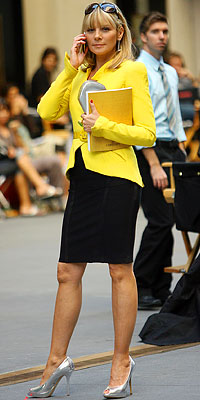 Not-so-mellow Yellow - Sex and the City:the Movie, the Clothes! - The looks from Sex and the City: The Movie - Movie & TV Fashion - Trends - In Style from instyle.com