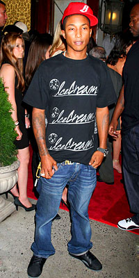 Pharrell Williams, Billionaire Boys Club, celebrity designers