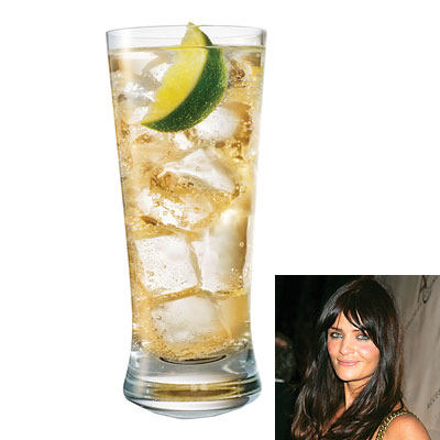 Celebrity Holiday Cocktails, Helena Christensen