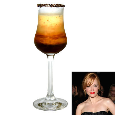 Celebrity Holiday Cocktails, Rose McGowan