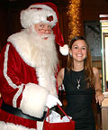 Rachel Bilson Santa