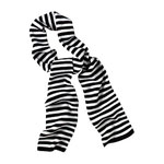 Striped knit scarf, Old Navy.