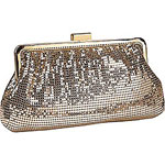 Metal mesh clutch, Whiting & Davis.