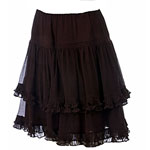 Double layer ruffle skirt, To the Max.