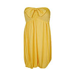 Strapless dress with bow detail, GoJane.