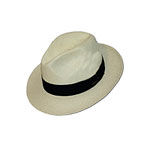 Straw fedora hat, Hats in the Belfry.