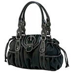 Ruched satchel, JCPenney, JC Penney.