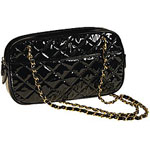Quilted chain-strap bag, Newport News.