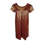 Metallic minidress, GoJane.