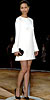 Thandie Newton in Azzaro and Christian Louboutin, carrying Bottega Veneta