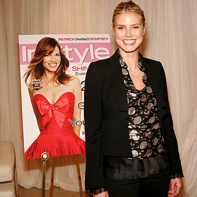 Heidi Klum, In Style's Golden Globes Luxury Suites