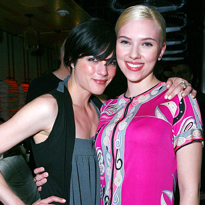 Selma Blair, Scarlett Johansson, Jan. 28