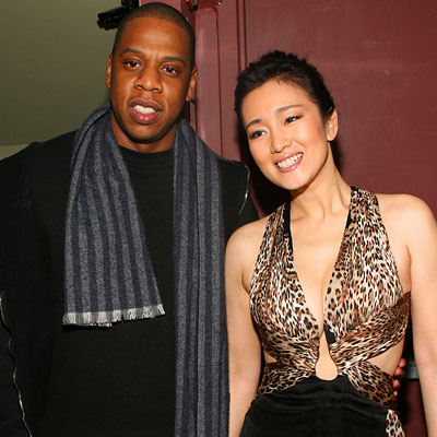 Jay-Z, Gong Li, Jan. 31