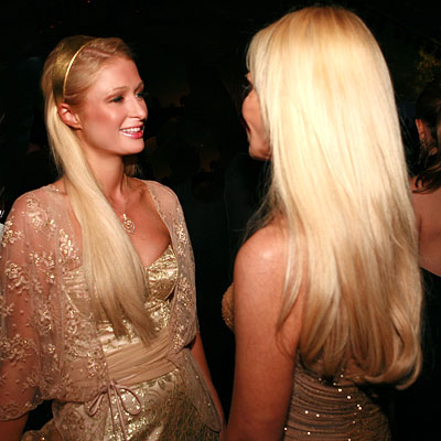 Paris Hilton, Donatella Versace, Versace Walk of Style