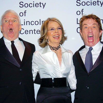 Steve Martin, Diane Keaton, Martin Short, April 10