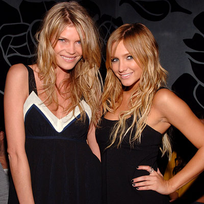 May Andersen, Ashlee Simpson, April 13