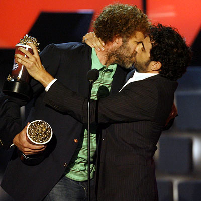 Will Ferrell, Sacha Baron Cohen, 2007 MTV Movie Awards, Los Angeles