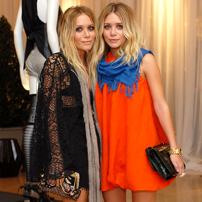 Mary-Kate and Ashley Olsen, Elizabeth and James launch party, Neiman Marcus, Los Angeles