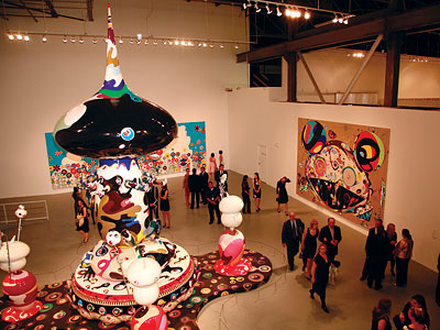 Takashi Murakami Honors Louis Vuitton Artistic Director Marc Jacobs at Gala Celebrating the Murakami Exhibition, Los Angeles