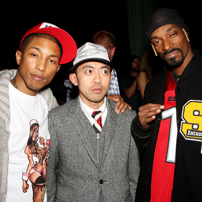 pharrell williams clothing. Pharrell Williams, Nigo and