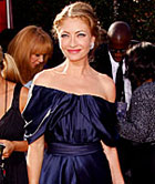 Rebecca Gayheart in Carlos Miele