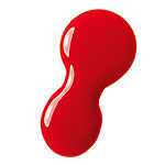 Nail lacquer in Chi Red, Chi.