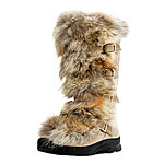 Coyote fur boots, Bogner Sport.