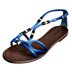 Satin sandals, Bottega Veneta.