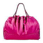Satin purse, Chanel.